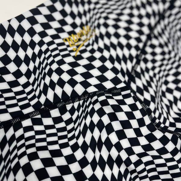 Checkered Illusion 4" Freedom Gym Shorts - Liberte Lifestyles Crossfit & Gym Accessories & apparel