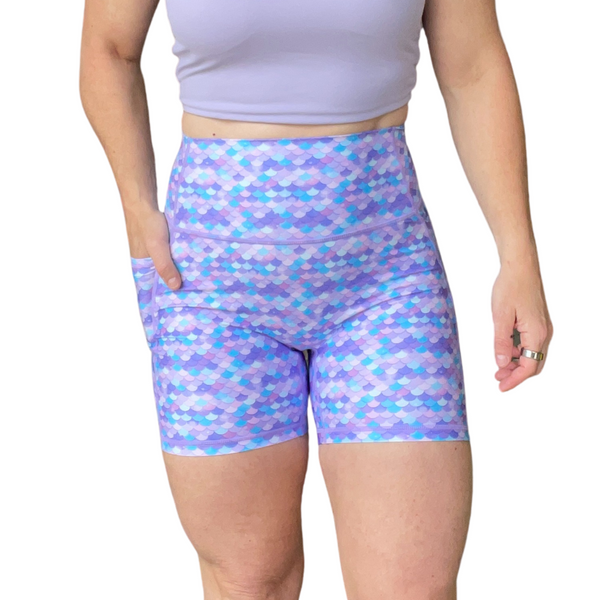 Mermaid Dreams 5" Lifestyle Shorts - Last Pairs - XS, S, M & XL only