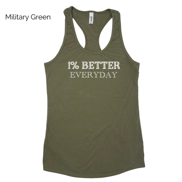 XS Racerback Tank Bundle - Do the work & 1% Better Everyday - FINAL SALE