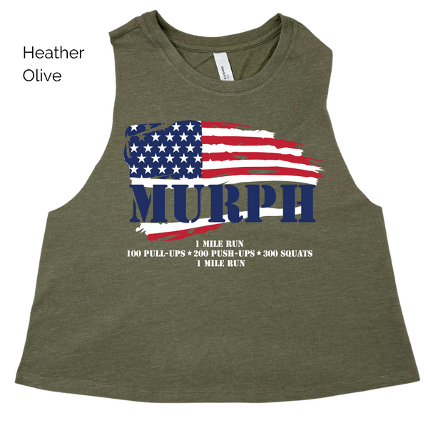 Murph memorial day workout tank - liberte lifestyles murph wod top