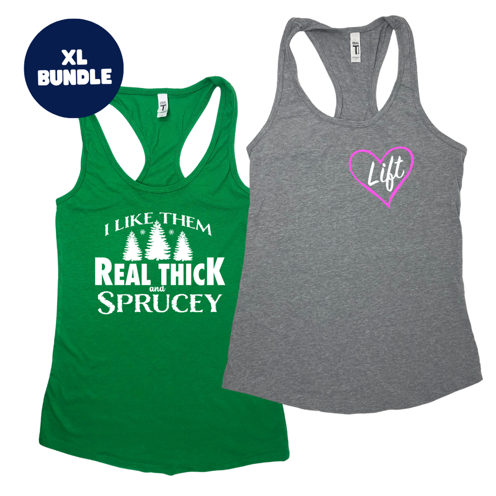 XL Racerback Tank Bundle - FINAL SALE