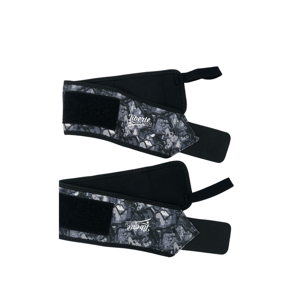 Knee Sleeve & Wrist Wrap Bundle - Cyborg Superhero