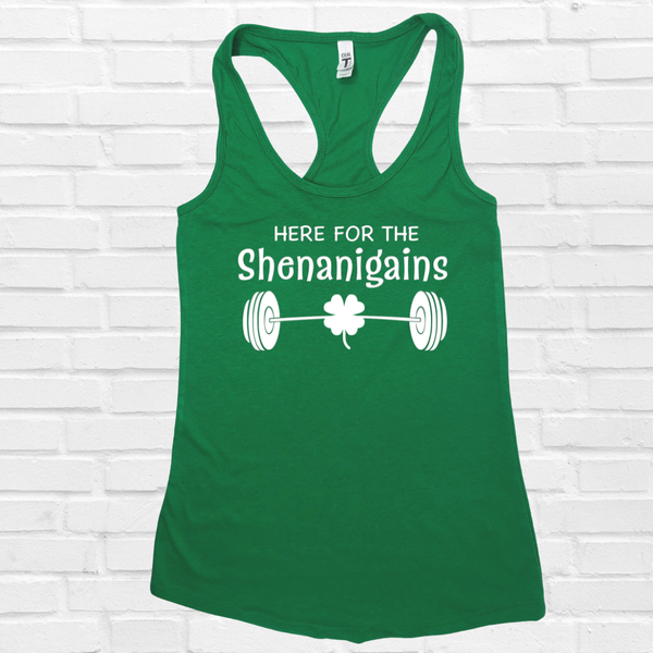 Shenanigains Racerback Tank
