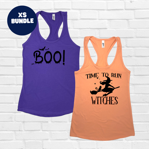XS Halloween Racerback Tank Bundle - FINAL SALE