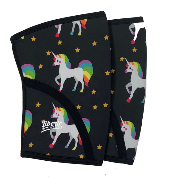 Liberte Lifestyles Unicorn Galaxy Knee Sleeves