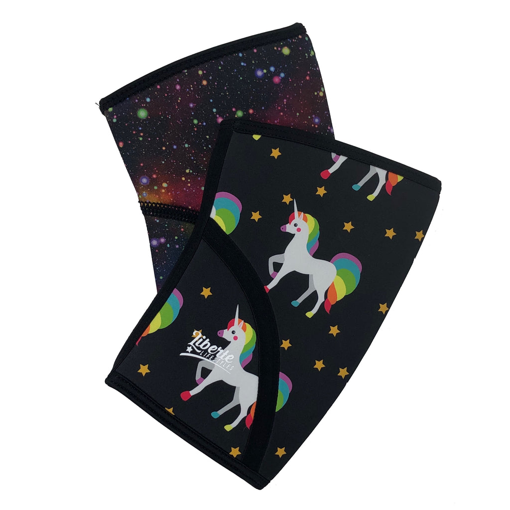 Liberte Lifestyles Unicorn Galaxy Knee Sleeves